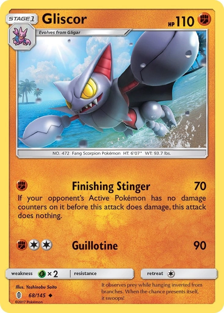 Image for Gliscor (68/145) [SM - Guardians Rising] - Pokemon