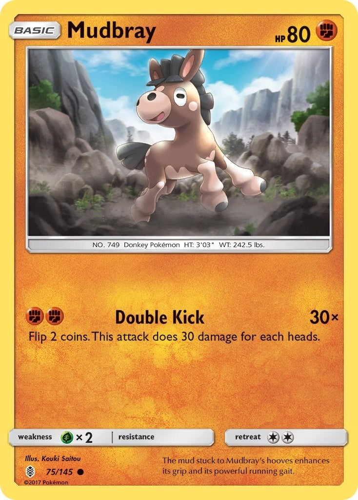 Image for Mudbray (75/145) [SM - Guardians Rising] - Pokemon