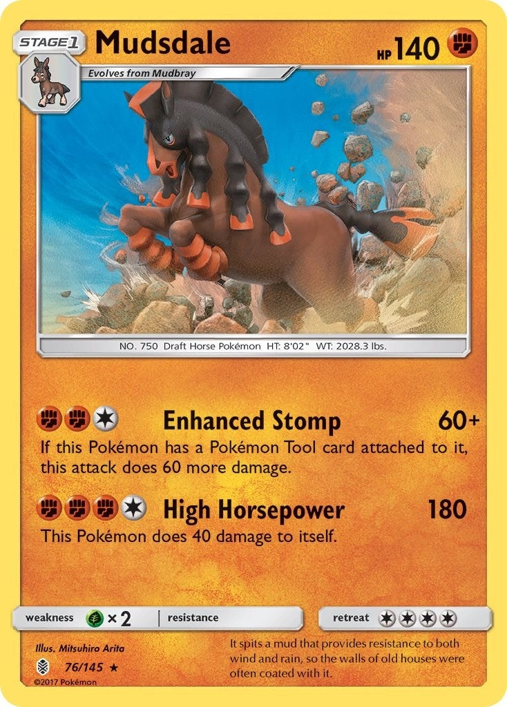 Image for Mudsdale (76/145) [SM - Guardians Rising] - Pokemon