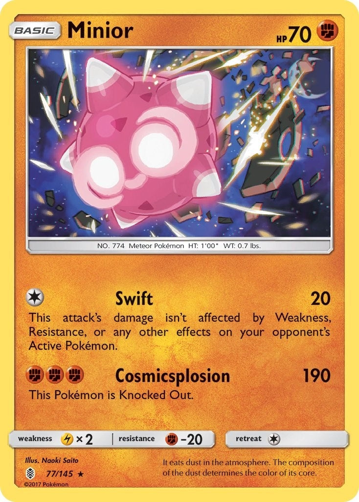 Image for Minior (77/145) [SM - Guardians Rising] - Pokemon