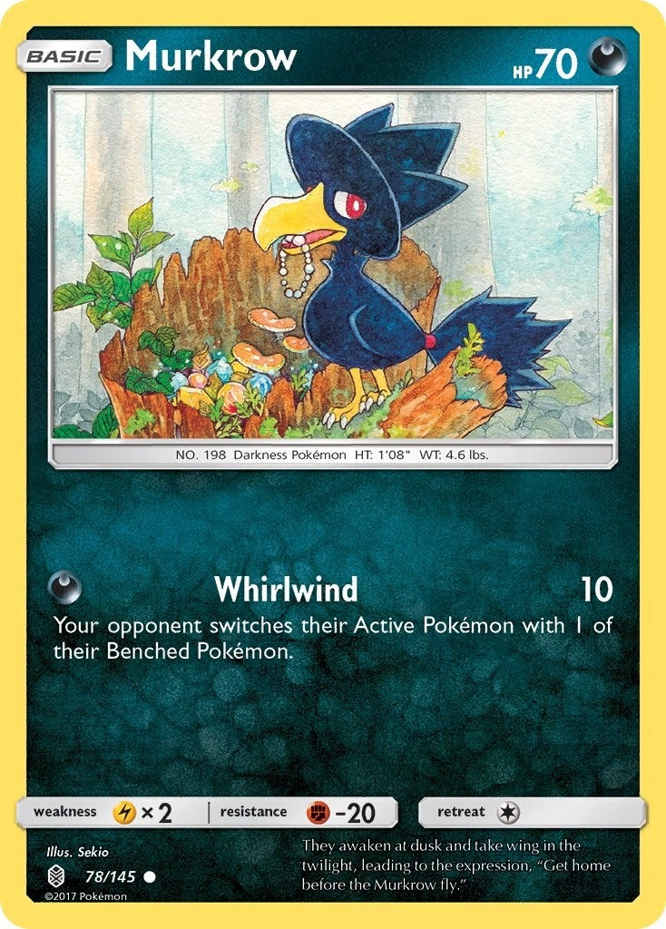 Image for Murkrow (78/145) [SM - Guardians Rising] - Pokemon
