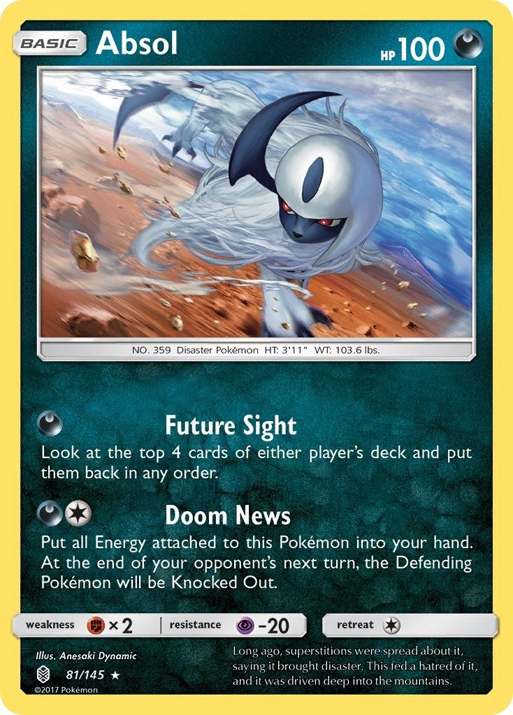 Image for Absol (81/145) [SM - Guardians Rising] - Pokemon