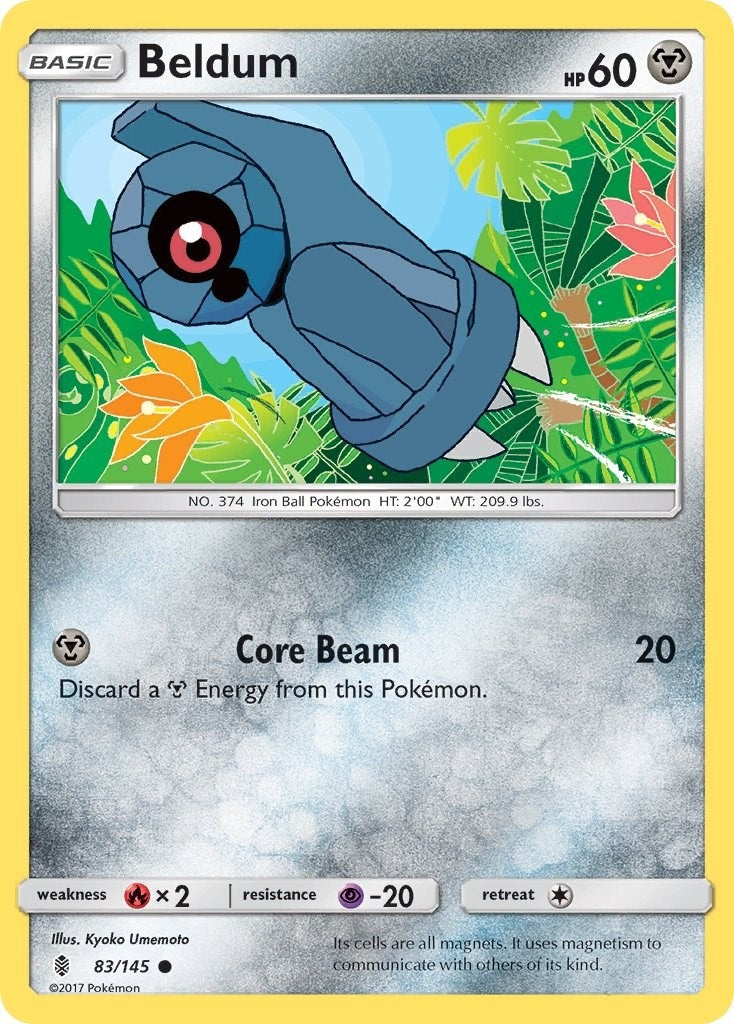 Image for Beldum (83/145) [SM - Guardians Rising] - Pokemon