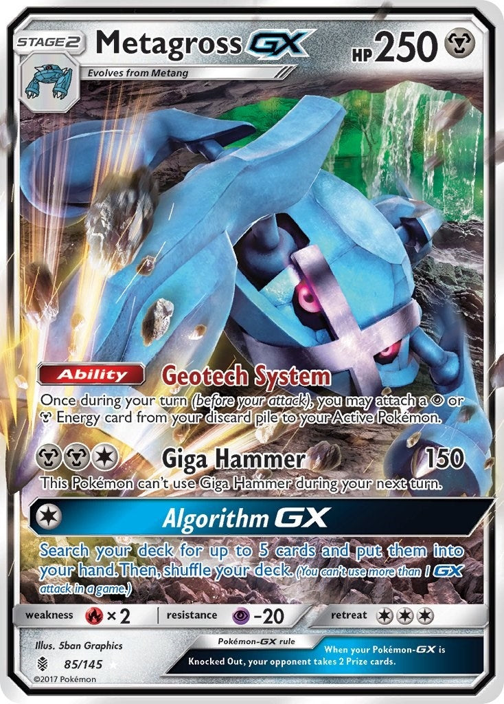 Image for Metagross GX (85/145) [SM - Guardians Rising] - Pokemon