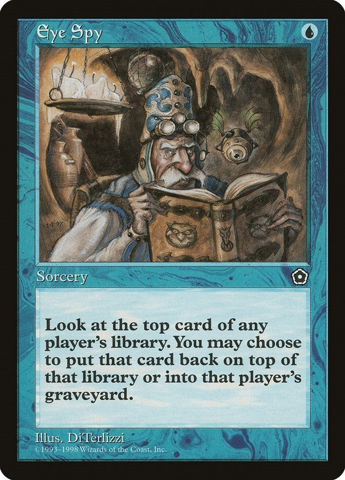 Image for Eye Spy [Portal Second Age] - Magic: The Gathering