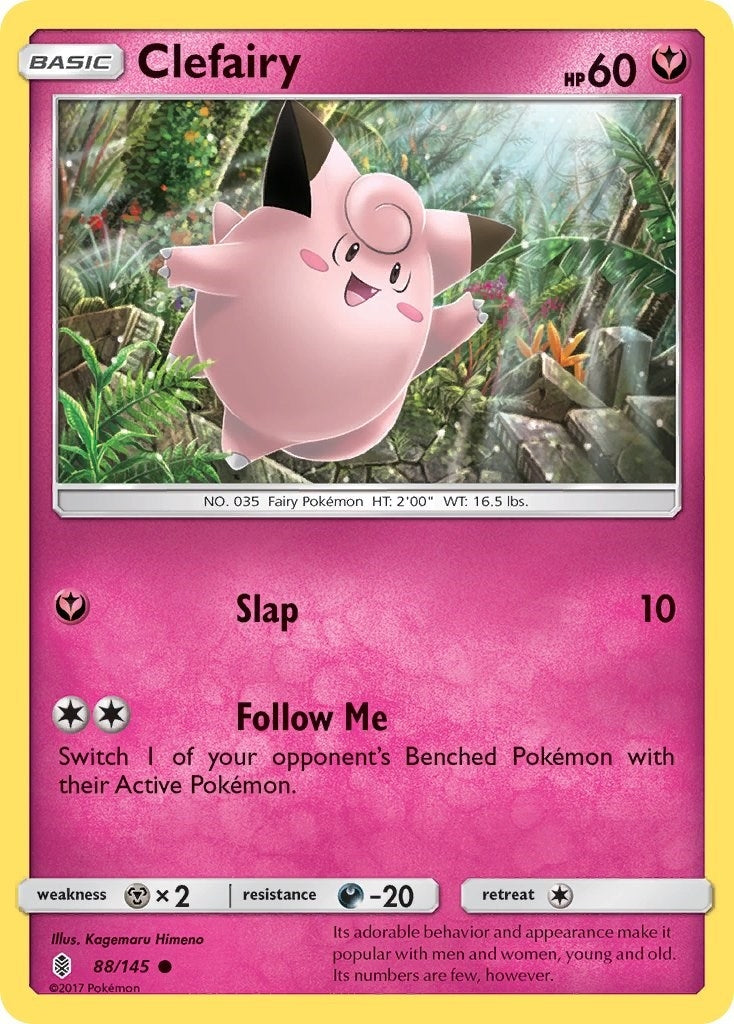 Image for Clefairy (88/145) [SM - Guardians Rising] - Pokemon