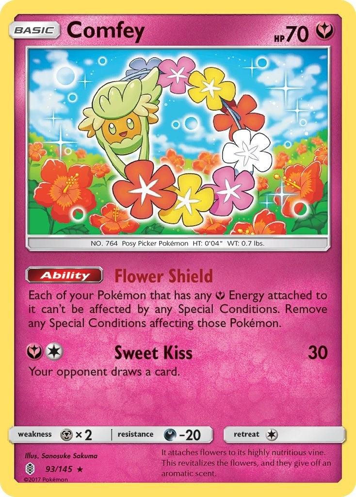 Image for Comfey (93/145) [SM - Guardians Rising] - Pokemon