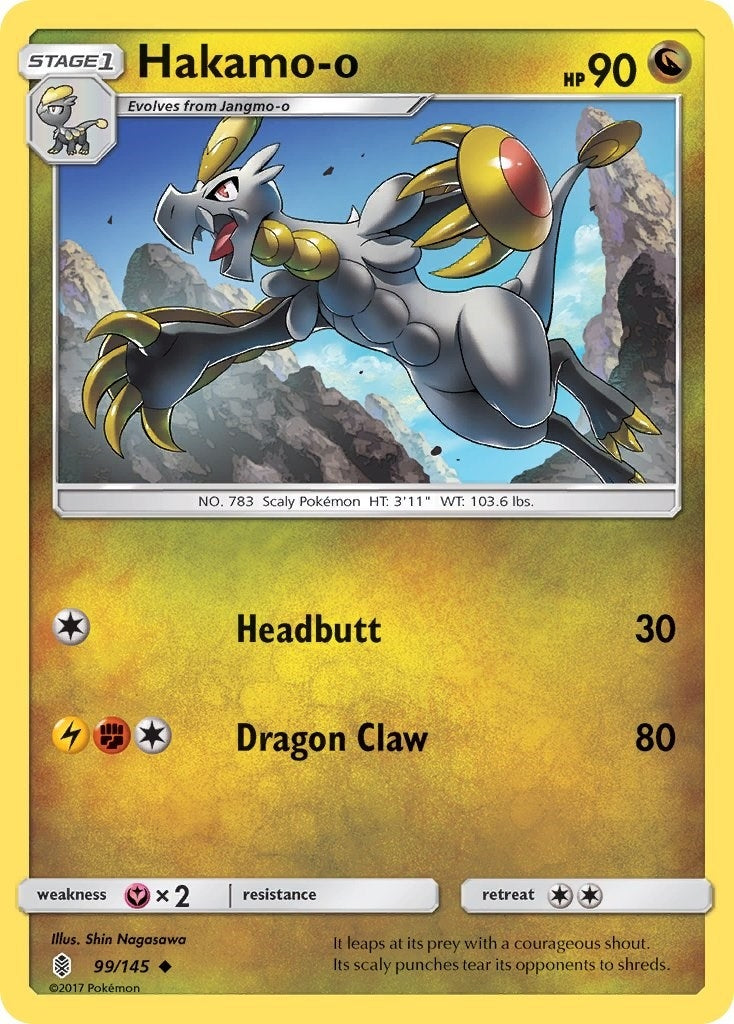 Image for Hakamo-o (99/145) [SM - Guardians Rising] - Pokemon