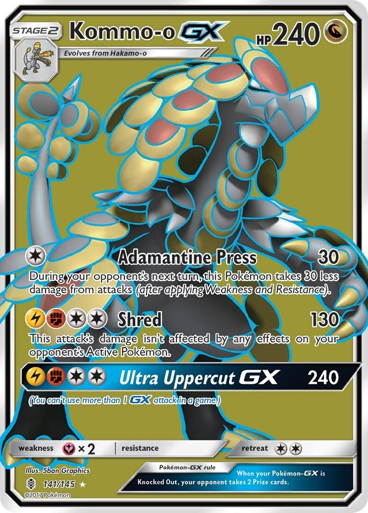 Image for Kommo-o GX (Full Art) (141/145) [SM - Guardians Rising] - Pokemon