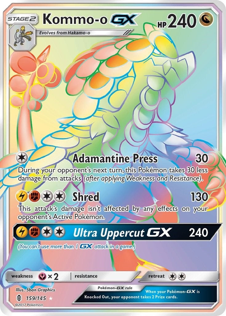 Kommo-o GX (Secret) (159/145) [SM - Guardians Rising]
