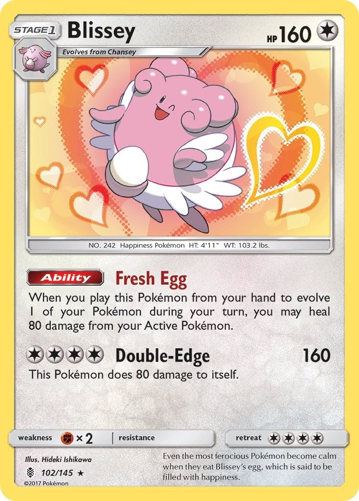 Image for Blissey (102/145) [SM - Guardians Rising] - Pokemon