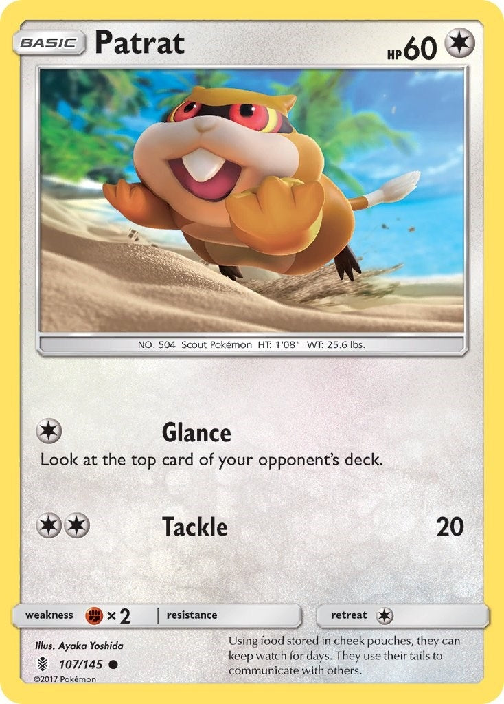 Image for Patrat (107/145) [SM - Guardians Rising] - Pokemon