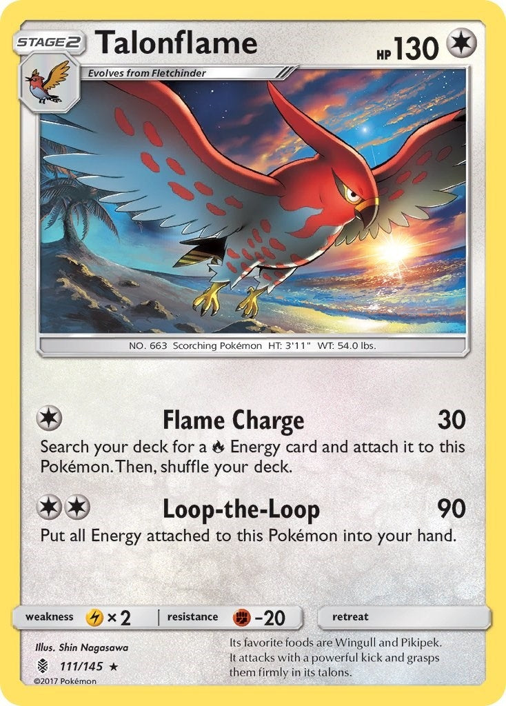 Talonflame (111/145) [SM - Guardians Rising]