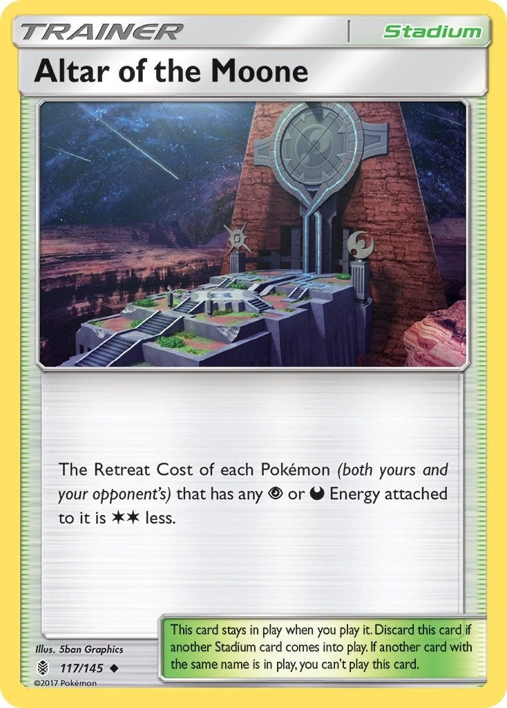 Image for Altar of the Moone (117/145) [SM - Guardians Rising] - Pokemon