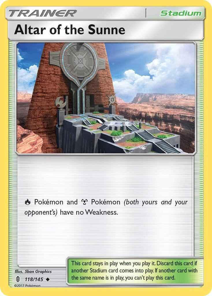 Image for Altar of the Sunne (118/145) [SM - Guardians Rising] - Pokemon
