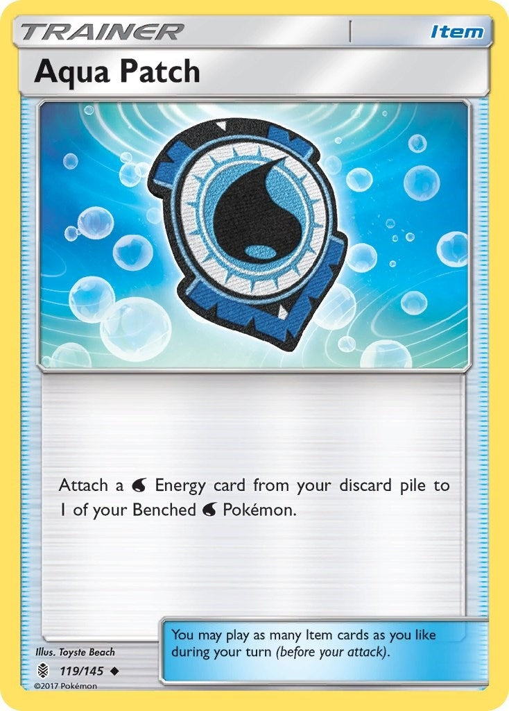 Image for Aqua Patch (119/145) [SM - Guardians Rising] - Pokemon