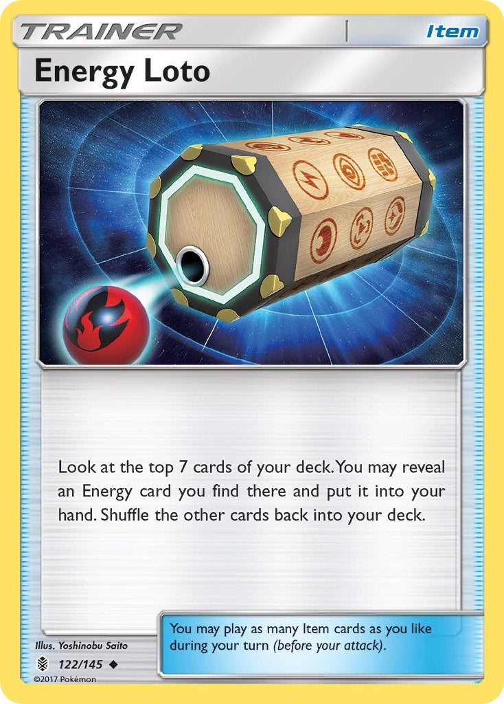Image for Energy Loto (122/145) [SM - Guardians Rising] - Pokemon