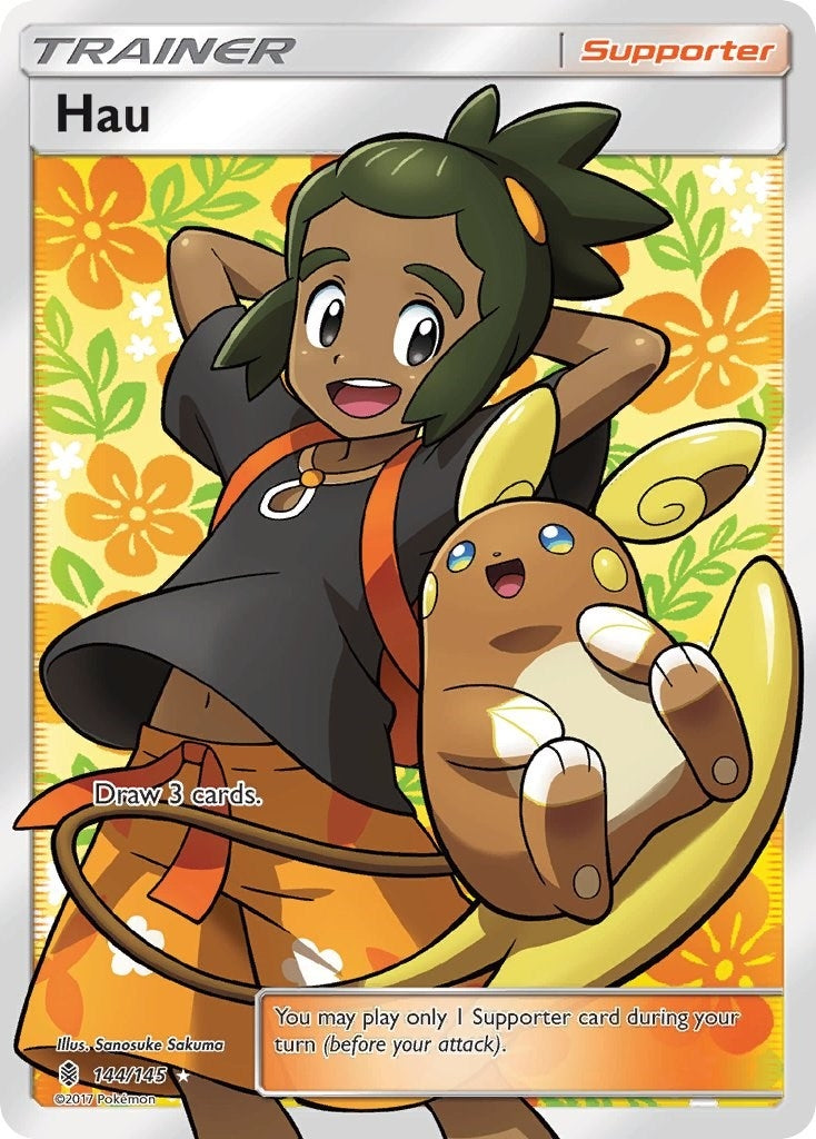 Image for Hau (Full Art) (144/145) [SM - Guardians Rising] - Pokemon