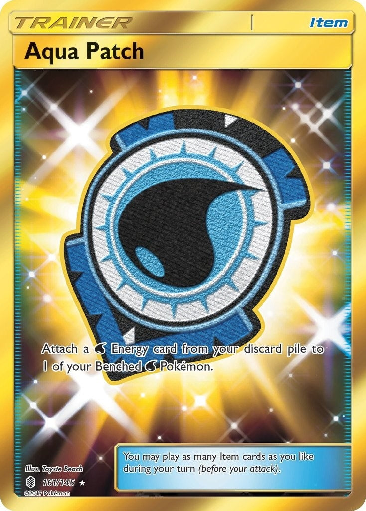 Image for Aqua Patch (Secret) (161/145) [SM - Guardians Rising] - Pokemon