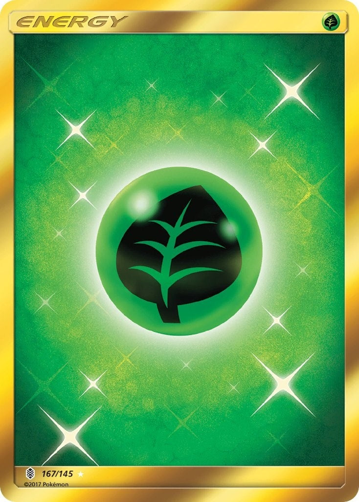 Image for Grass Energy (Secret) (167/145) [SM - Guardians Rising] - Pokemon