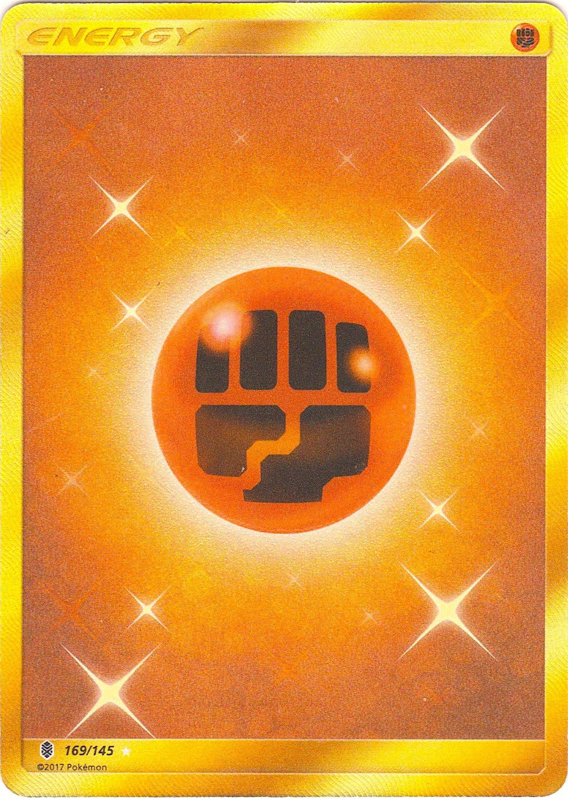 Image for Fighting Energy (Secret) (169/145) [SM - Guardians Rising] - Pokemon