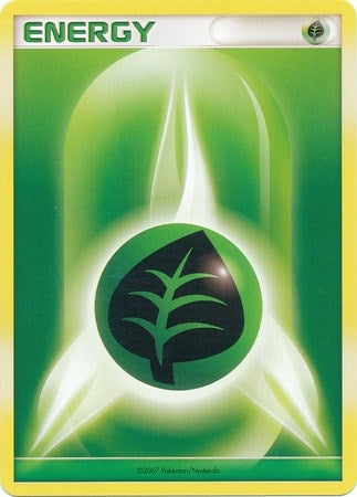 Image for Grass Energy (2007 Unnumbered D/P Style Non-Holo) [League & Championship Cards] - Pokemon