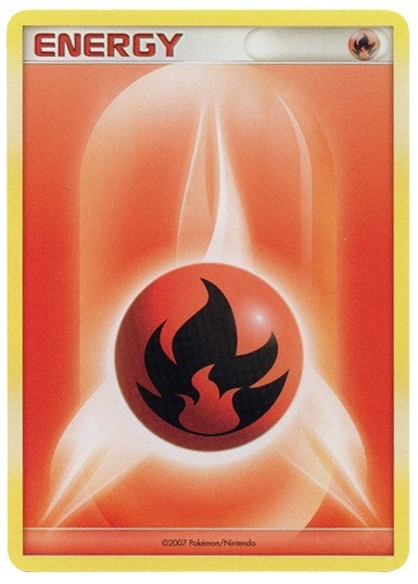 Image for Fire Energy (2007 Unnumbered D/P Style Non-Holo) [League & Championship Cards] - Pokemon