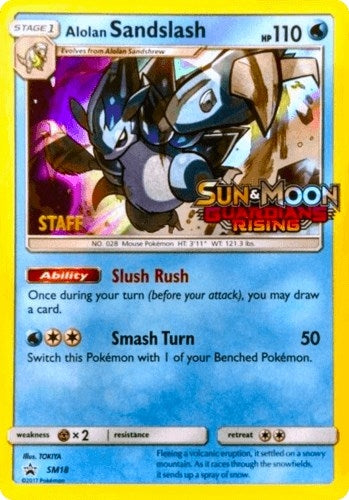 Image for Alolan Sandslash - SM18 (Prerelease) [Staff] (SM18) [SM Promos] - Pokemon