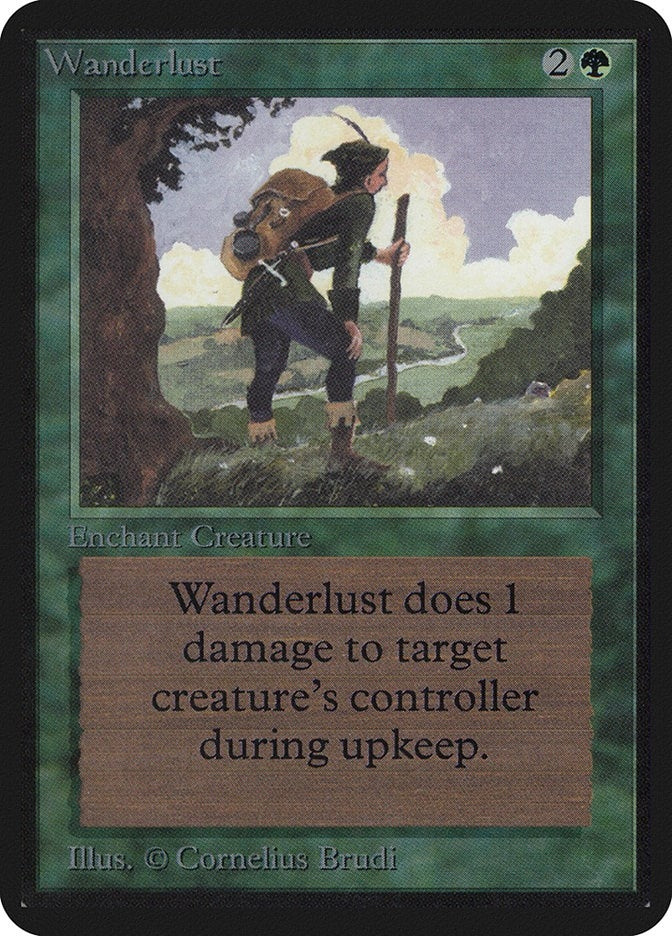 Image for Wanderlust [Alpha Edition] - Magic: The Gathering