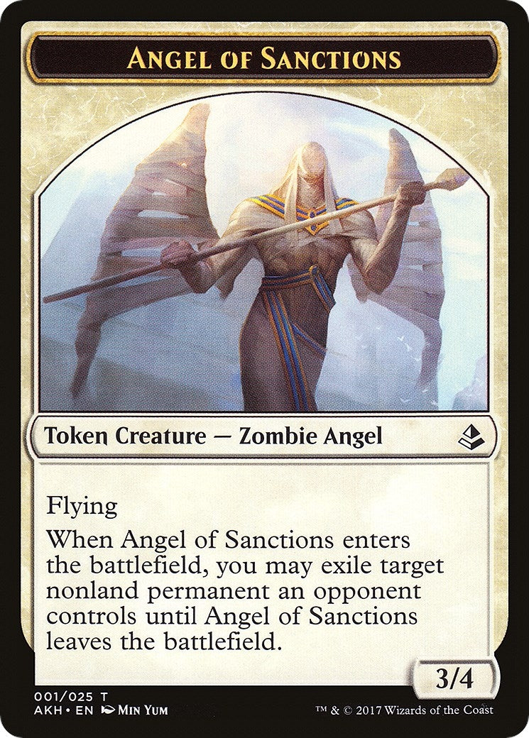 Image for Angel of Sanctions // Drake Double-Sided Token (1 // 18) [Amonkhet] - Magic: The Gathering