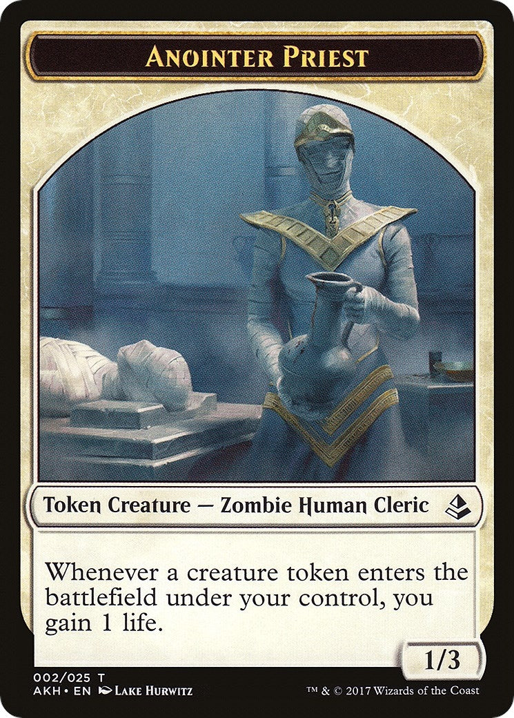 Image for Anointer Priest // Drake Double-Sided Token (2 // 18) [Amonkhet] - Magic: The Gathering