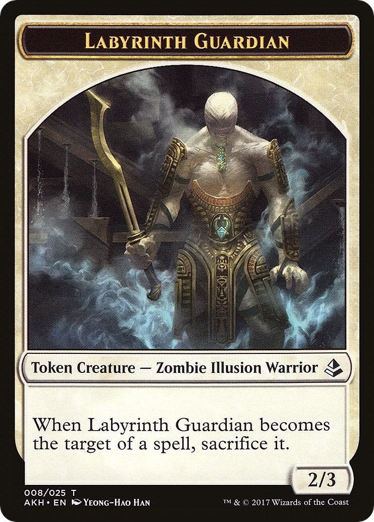 Image for Labyrinth Guardian // Insect Double-Sided Token (8 // 19) [Amonkhet] - Magic: The Gathering