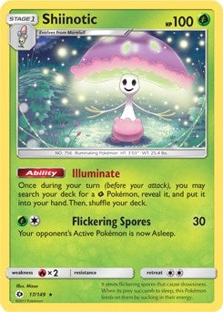 Image for Shiinotic - 17/149 (SM Base Set) (017/149) [Deck Exclusives] - Pokemon