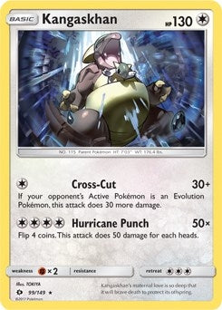 Image for Kangaskhan - 99/149 (SM Base Set) (099/149) [Deck Exclusives] - Pokemon