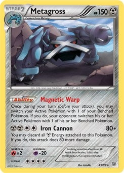 Image for Metagross - 49/98 (XY Ancient Origins) (049/098) [Deck Exclusives] - Pokemon