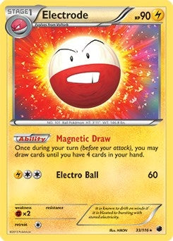 Image for Electrode - 33/116 (BW Plasma Freeze) (033/116) [Deck Exclusives] - Pokemon