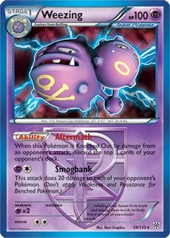 Image for Weezing - 58/135 (BW Plasma Storm) (058/135) [Deck Exclusives] - Pokemon