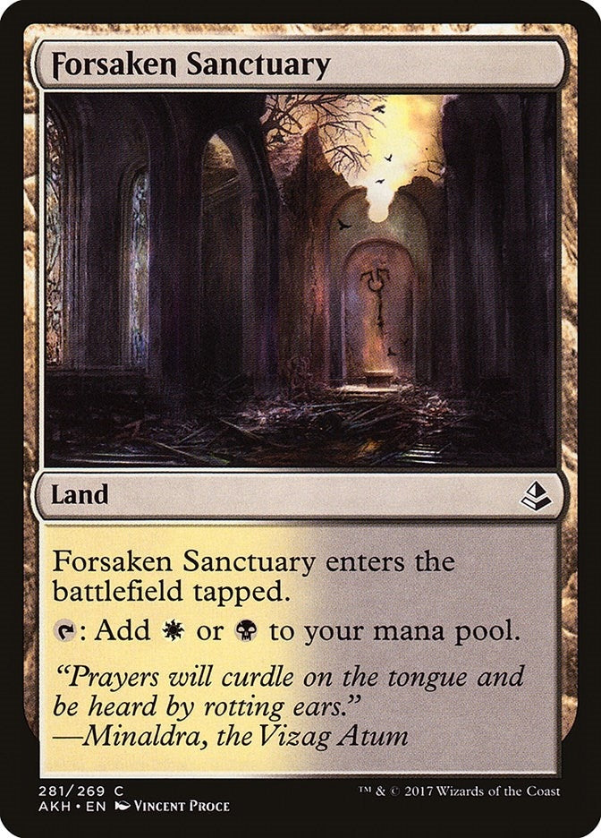 Image for Forsaken Sanctuary (281) [Amonkhet] - Magic: The Gathering
