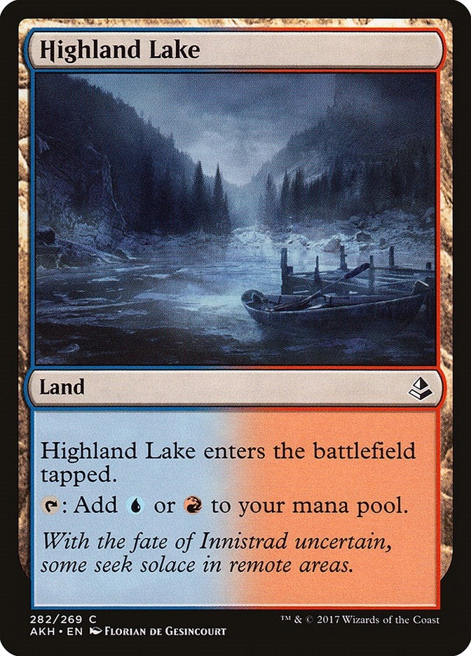 Image for Highland Lake (282) [Amonkhet] - Magic: The Gathering