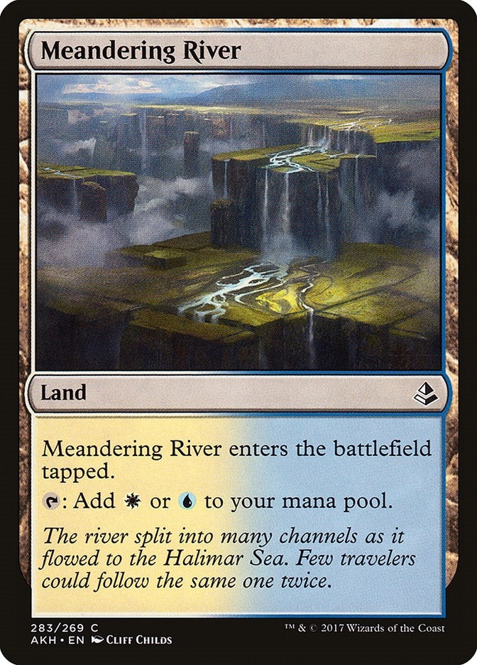 Image for Meandering River (283) [Amonkhet] - Magic: The Gathering
