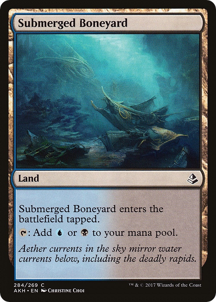 Image for Submerged Boneyard (284) [Amonkhet] - Magic: The Gathering