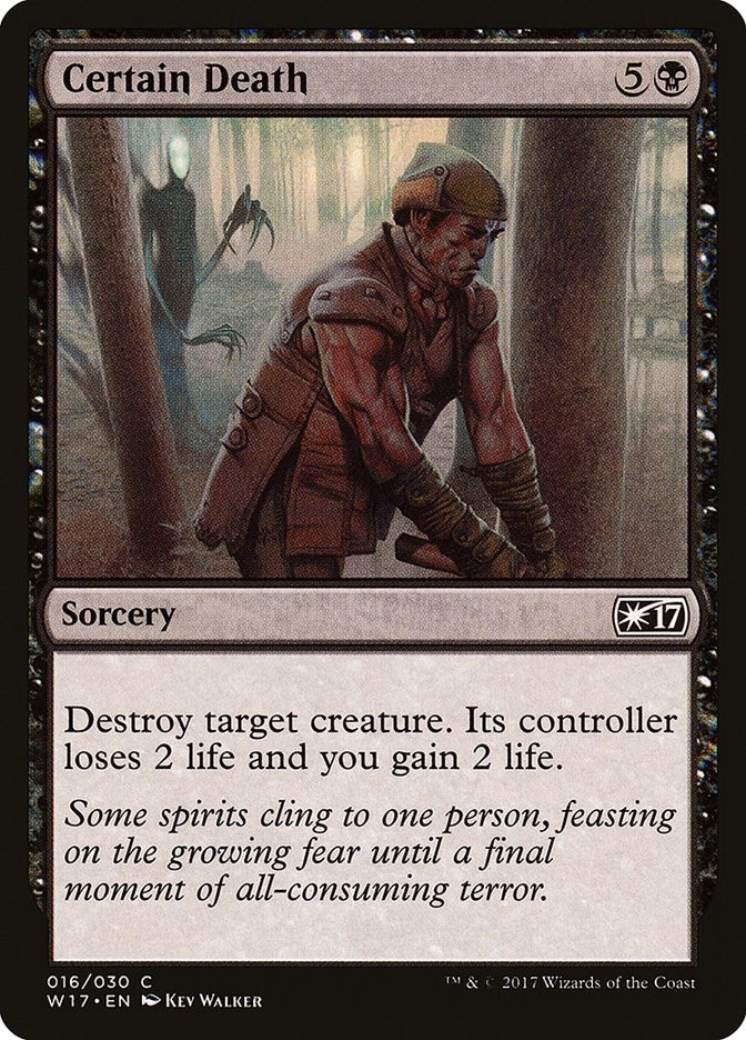 Image for Certain Death (16) [Welcome Deck 2017] - Magic: The Gathering