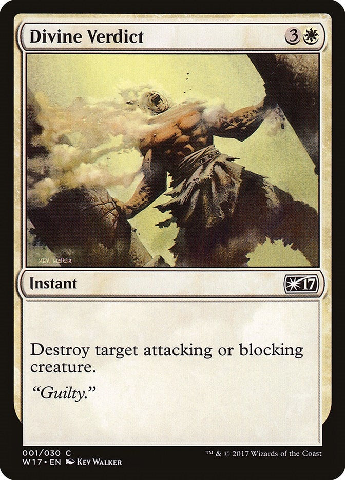 Image for Divine Verdict (1) [Welcome Deck 2017] - Magic: The Gathering