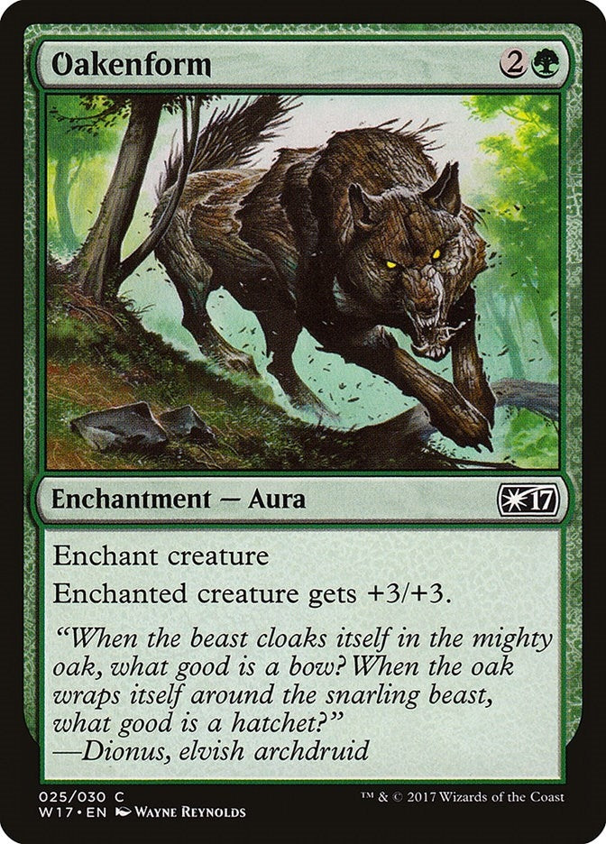 Image for Oakenform (25) [Welcome Deck 2017] - Magic: The Gathering