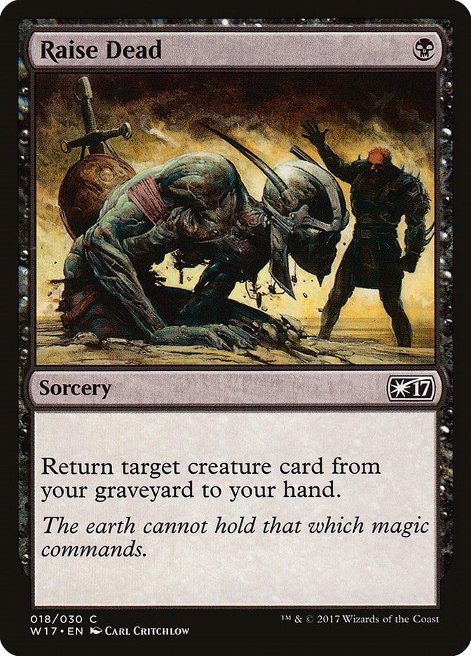 Image for Raise Dead (18) [Welcome Deck 2017] - Magic: The Gathering