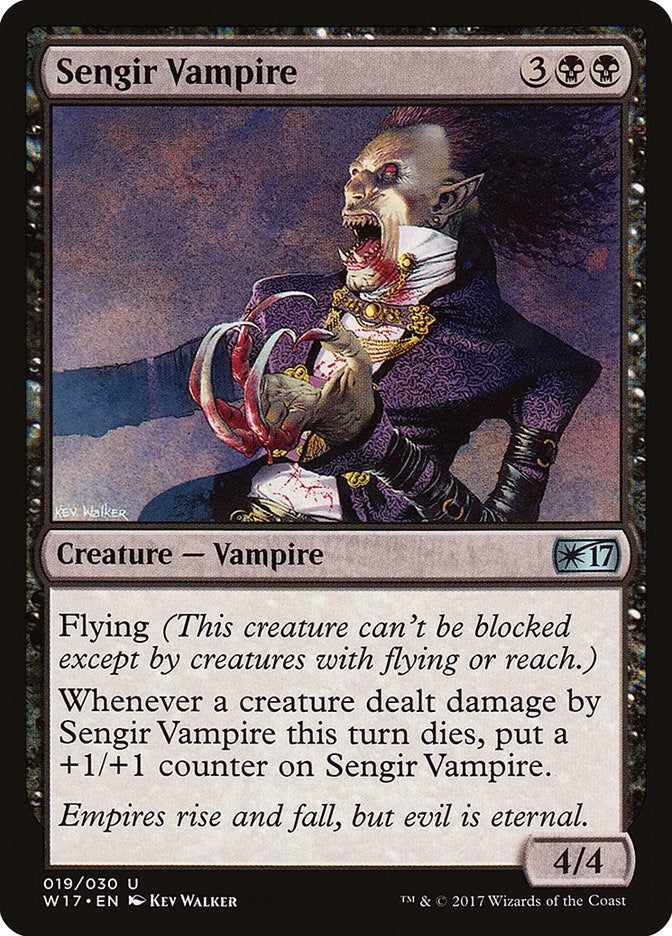 Image for Sengir Vampire (19) [Welcome Deck 2017] - Magic: The Gathering