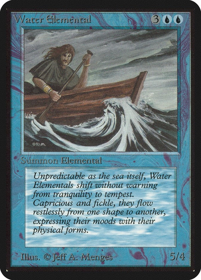Image for Water Elemental [Alpha Edition] - Magic: The Gathering