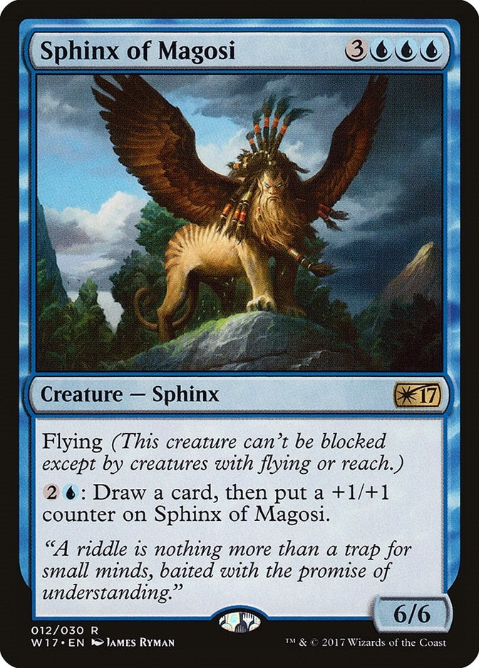 Image for Sphinx of Magosi (12) [Welcome Deck 2017] - Magic: The Gathering