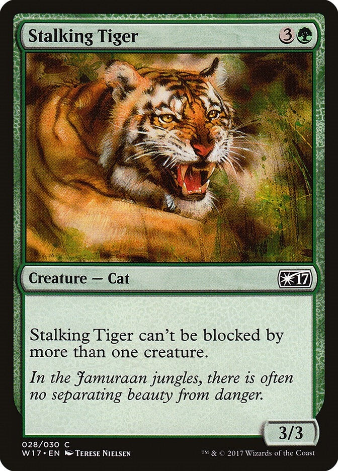 Image for Stalking Tiger (28) [Welcome Deck 2017] - Magic: The Gathering