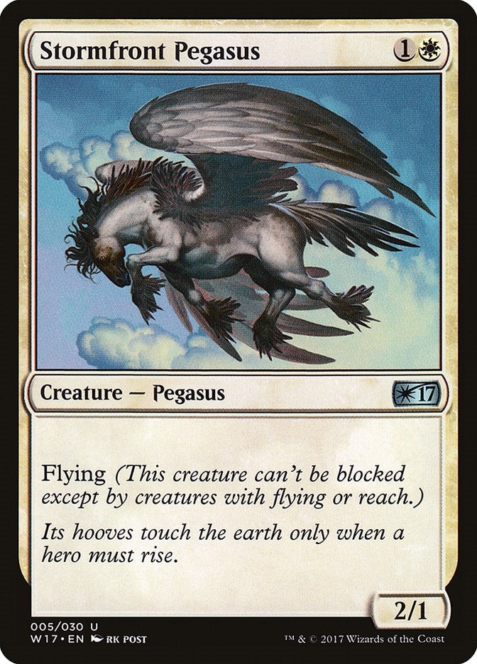 Image for Stormfront Pegasus (5) [Welcome Deck 2017] - Magic: The Gathering